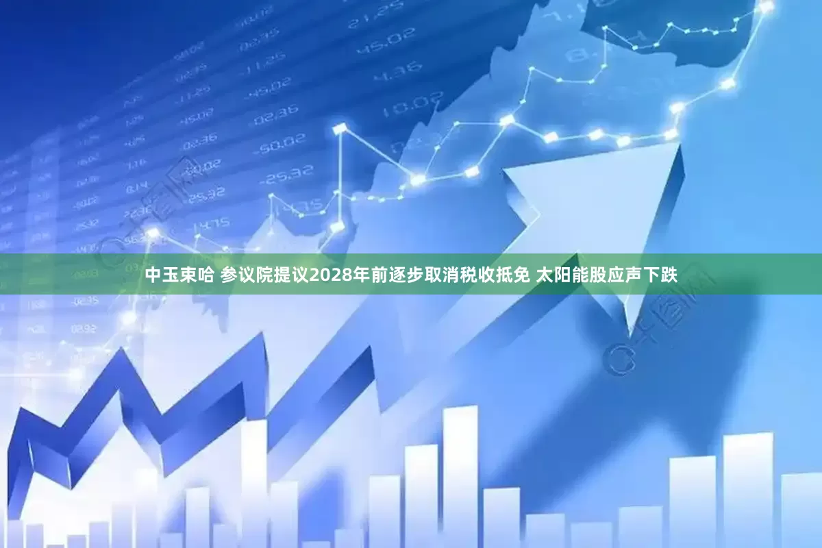 中玉束哈 参议院提议2028年前逐步取消税收抵免 太阳能股应声下跌